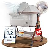 KUNU neues Baby-Beistellbett - Von Eltern für Eltern - Skandinavisches...