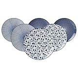 Ritzenhoff & Breker Dessertteller-Set Royal 6-teilig, Ø 21.5 cm, Runde...