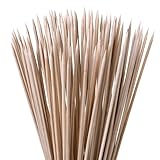100 Pflanzstäbe Bambus Holz 90 cm lang 6 mm Dm. I Rankhilfe für Pflanzen...