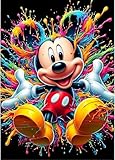 CLYCTIP Diamond Painting Kits for Adults, Cartoon Mouse Diamond Art Kits...