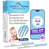 Easy@Home Kinderwunsch 25 x Ovulationstest Fruchtbarkeitstests für...