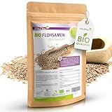 Vita2You BIO Flohsamen 99% Reinheit - 1000g Zippbeutel - Höchste Reinheit...