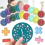 Mathe Fidget Spinner (18 Stück), Fidget Toys, Mathe Fakten Lernspielzeug...
