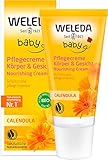 WELEDA Bio Baby Calendula Pflegecreme Körper & Gesicht 30ml -...