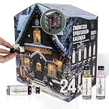 Brauerei Zwönitz Schnaps Adventskalender 2025 mit 24 Miniatur-Flaschen...
