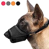 HEELE Maulkorb Für Hunde, Verstellbare Schlaufe, Atmungsaktiv, Sicherer,...