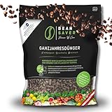 BeanSaver® Dünger aus Kaffeesatz [ganzjährig] natürlicher...