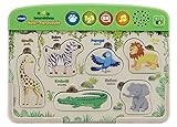 Vtech Baby Interaktives Holz-Tierpuzzle – Umweltfreundliches Steckpuzzle...