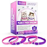 Zecken-Flohband Katze, Zeckenhalsband für Katze Flohhalsband für Katzen...