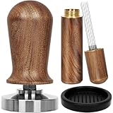 Espresso Tamper Aus Edelstahl Kaffeepulverhämmer Kaffee Tampermatten...