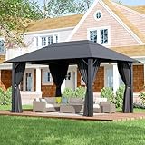 Devoko Pavillon 3x4 Wasserdicht Stabil,Gartenpavillon Winterfest,Partyzelt...