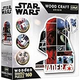 Trefl 20190 Woodcraft Star Wars Konturenpuzzle aus Holz, Mehrfarbig, M