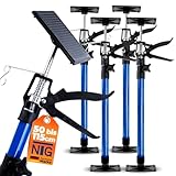 NTG Einhandstütze | 50-115 cm | Bis 30 kg | 45° Winkel | Für Trockenbau,...