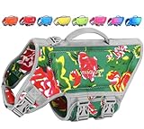 VIVAGLORY High Buoyancy Schwimmweste Hund, Rettungsweste, Hundeschwimmweste...