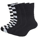 Chalier Cozy 5 Paar Dicke Kuschelsocken Weiche Komfortable Winter Herren...