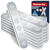 BKSAI 12er Unzerbrechliche Magnete Selbstklebend Stark Hält 1,5KG...
