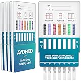 5 x Aydmed Drogenschnelltest Dip-Karten für 7 Drogenarten | Drogentest...