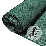 VOUNOT® Zaunblende 1×10m, Sichtschutz Zaun 150 g/m² HDPE Schattiernetz,...