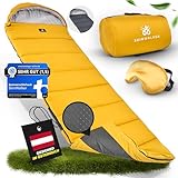 SkinWalker Schlafsack 3 Jahreszeiten 5-20°C für Erwachsene + Kinder...