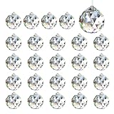 Luxoraiova 24 Stück Kristallkugel 24mm Prisma Sonnenfänger Kristall,...