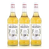 Monin Sirup Vanille, 1,0L 3er Pack