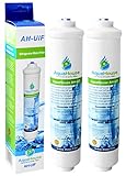 2x AquaHouse AH-UIF Kompatibel Externer Kühlschrank Wasserfilter passt...