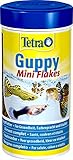 Tetra Guppy Mini Flakes Fischfutter - ausgewogenes, nährstoffreiches...