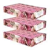 pajoma® Teelichte 6pajoma® Teelichte 3er Pack, Rosenblüte | 90...
