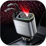 WHATOOK 4 in 1 Einziehbares Auto Ladegerät: 66W Handy Schnelles...