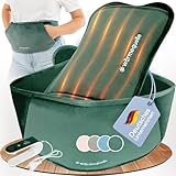 Elektrische Wärmflasche ohne Befüllung| Mit Gurt & Handwärmer - schnelle...