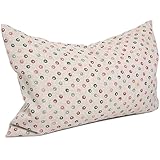 Zirbenkissen 30x20cm Bio-Baumwolle Punkte + Bio-Inlett - 100% naturrein....