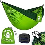 Vivibel Camping Hängematte, Outdoor 2 Personen hängematten 300 KG...