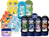Bübchen Pokémon Set – 2-in-1 Shampoo & Duschgel Schiggy, Bisasam (1x),...