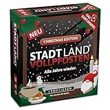 DENKRIESEN - Stadt Land VOLLPFOSTEN - Das Kartenspiel - Christmas - Alle...