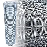 Garmix Volierendraht Verzinkt 25x25mm Drahtgitter 4-Eck Maschendraht (100cm...