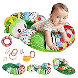 Generisch SAIMAND Baby Spielzeug 0-6 Monate, 3 in 1 Abnehmbares Raupe...