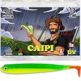Paradox Fishing 5 STK. Caipi Zandergummifische 13cm - Zanderköder...