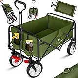 KESSER® Bollerwagen faltbar Handwagen Transportkarre Gerätewagen | inkl....