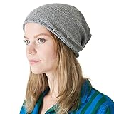 CHARM Leinen Sommer Beanie Slouchd Kühlung Strick Hut Unisex Männer...