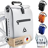FREITHAL - Vollreflektierende 3in1 Fahrradtasche [25L] - Verwendbar als...