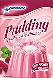 5x Pudding Himbeer-Geschmack von Komet