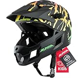 Alpina Rupi - Leichter und Sicherer Fullface-Helm für Kinder und...