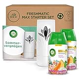 Air Wick Freshmatic Max – Starter Set mit Gerät und 2 Nachfüllern –...