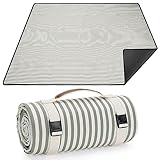 TwentyNext Picknickdecke, extra groß, 145 x 199,9 cm, wasserdicht und...