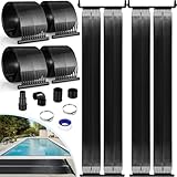 LIFERUN Solarkollektor Poolheizung, Solarmatte heizmatte Satz, Solarheizung...