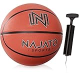 NAJATO Sports Basketball – Basketball Größe 7 inkl. Ballpumpe – Für...