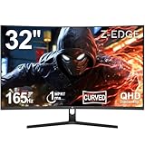 Z-Edge 32 Zoll QHD Curved Gaming Monitor 165Hz 1ms MPRT 2K 2560x1440 16:9...