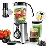 SUPERLEX Elektrischer Smoothie-Maker und Standmixer Set,...