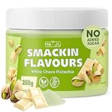 He-Ju Flavour Pulver Weiße Schokolade Pistazie 250g vegan, White Choco...
