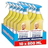 Meister Proper Sprühen-Wischen-Fertig Reinigungsspray, 10 × 800 ml,...